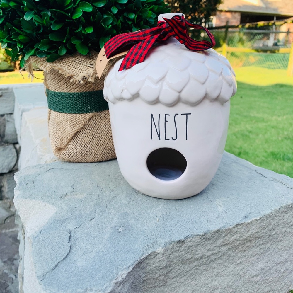 Rae Dunn Nest Birdhouse